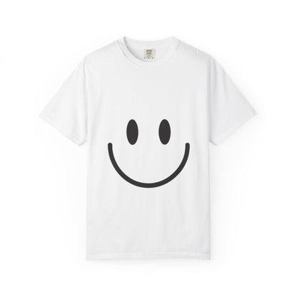 Smiley Face  T-Shirt, Fun Graphic Tee, Casual Wear, Gift for Friends, Positive Vibes Shirt, Happy Birthday Gift, Summer Essentials
