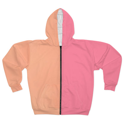 Colorful  Zip Hoodie - Trendy Layer for Casual Style, Perfect for Cozy Days, Friendship Gifts, Year-Round Comfy Wear, [...]