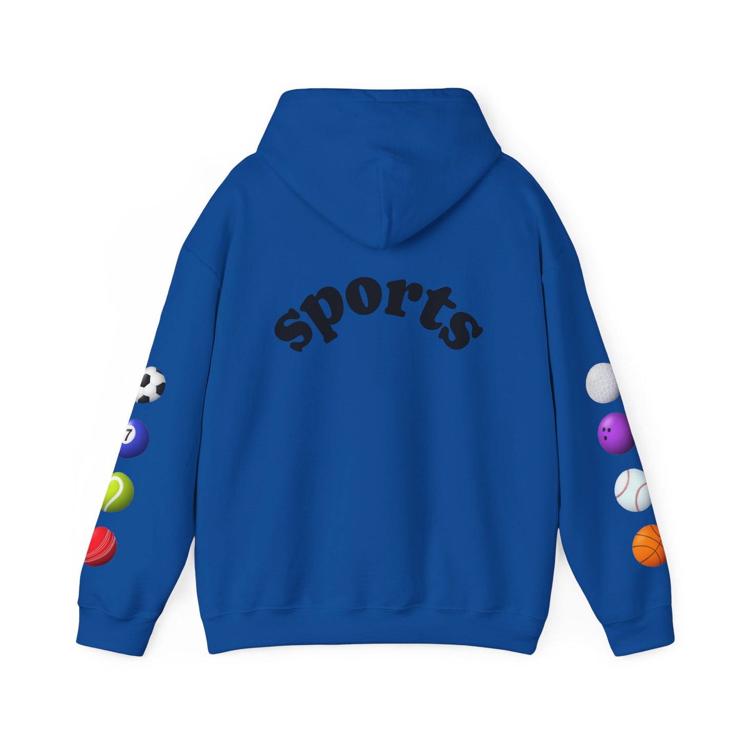 Sports-Themed Hoodie, Perfect for Athletes, Gifts for Sports Lovers, Cozy Sweatshirt for Game Days, Casual Wear