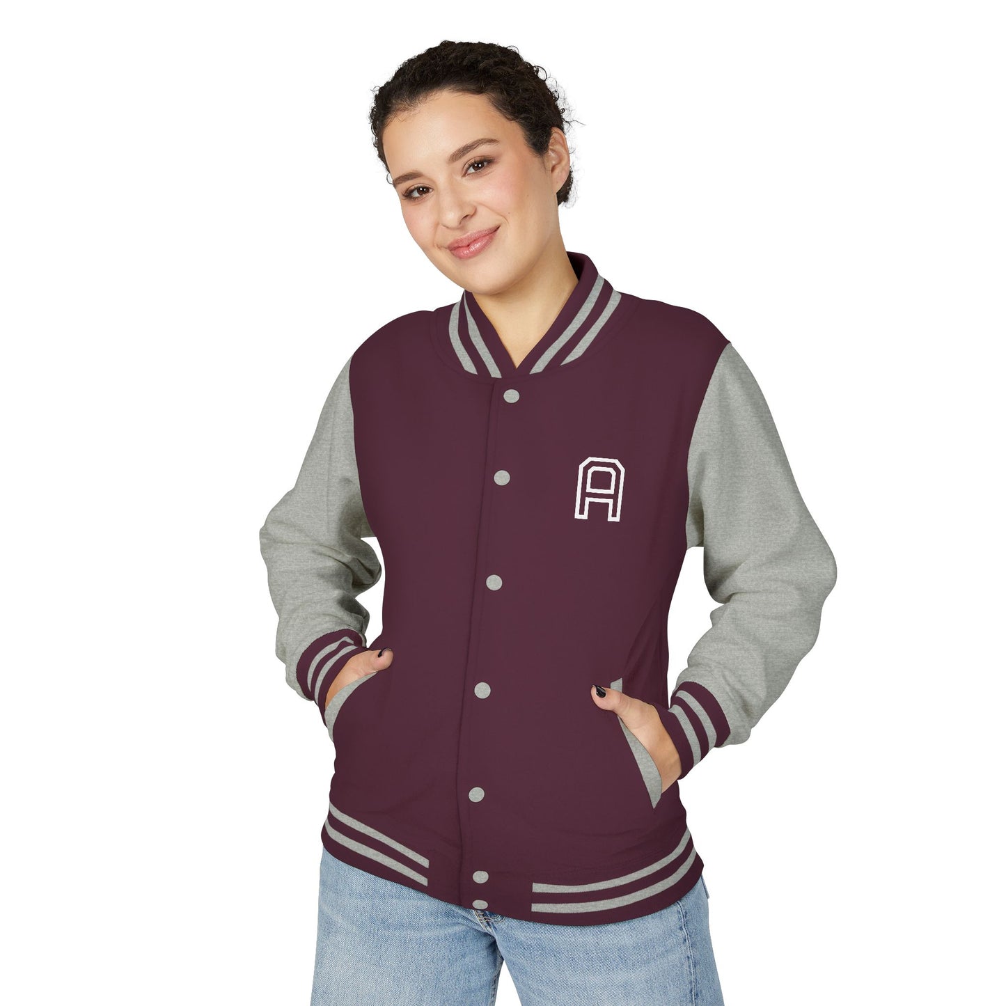 Heavyweight Letterman Jacket - Personalized College Style, Perfect for Sports Events, Casual Wear, Gifts, Team Spirit