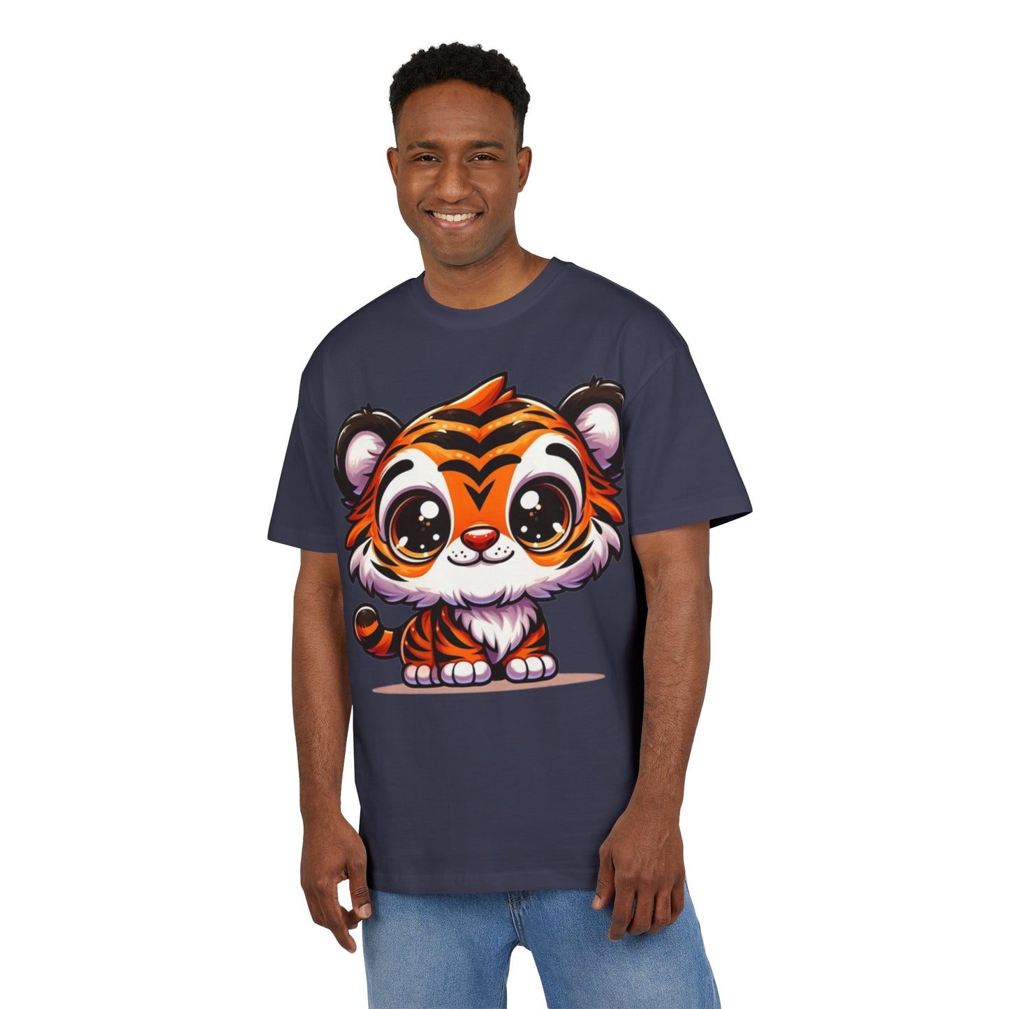 Tiger Graphic Tee | Cute Animal Shirt,  T-Shirt, Oversized Tee, Gift for Kids, Casual Wear