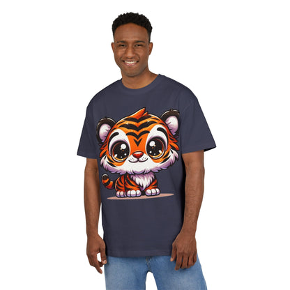 Tiger Graphic Tee | Cute Animal Shirt,  T-Shirt, Oversized Tee, Gift for Kids, Casual Wear