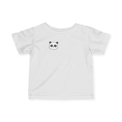 Cute Panda Infant Tee, Baby T-Shirt, Toddler Shirt, Unique Gift for Babies, Animal Lover Apparel, Cute Kids Clothes