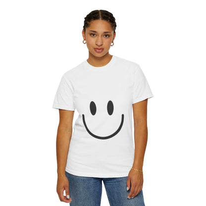 Smiley Face  T-Shirt, Fun Graphic Tee, Casual Wear, Gift for Friends, Positive Vibes Shirt, Happy Birthday Gift, Summer Essentials