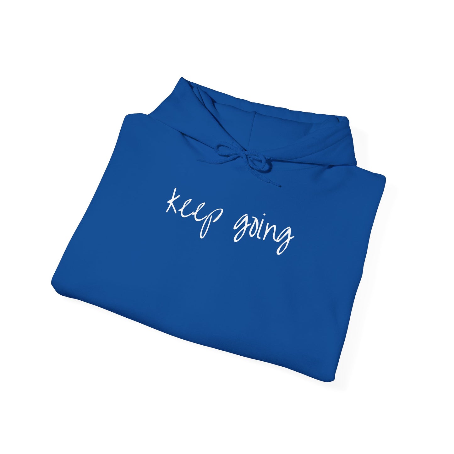 keep going design Heavy Blend™ Hooded Sweatshirt