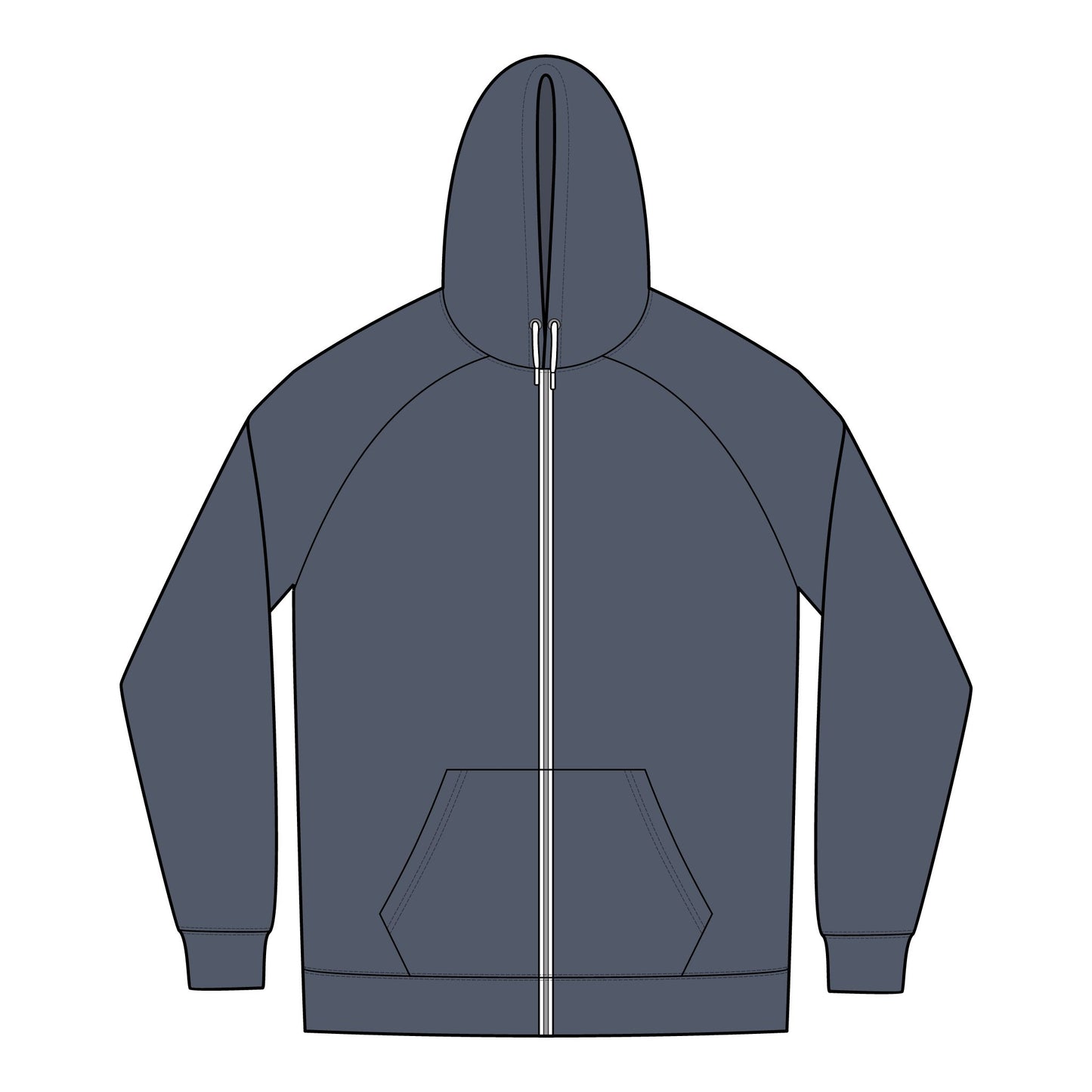 Cozy Sueded Full-Zip Hoodie for Men - Perfect for Casual Outings, Gift for Him, Layer for Fall, Comfortable Everyday Wear, Relaxing at Home