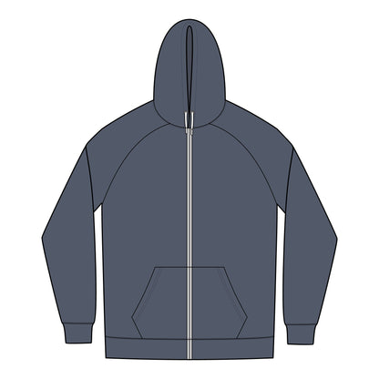 Cozy Sueded Full-Zip Hoodie for Men - Perfect for Casual Outings, Gift for Him, Layer for Fall, Comfortable Everyday Wear, Relaxing at Home