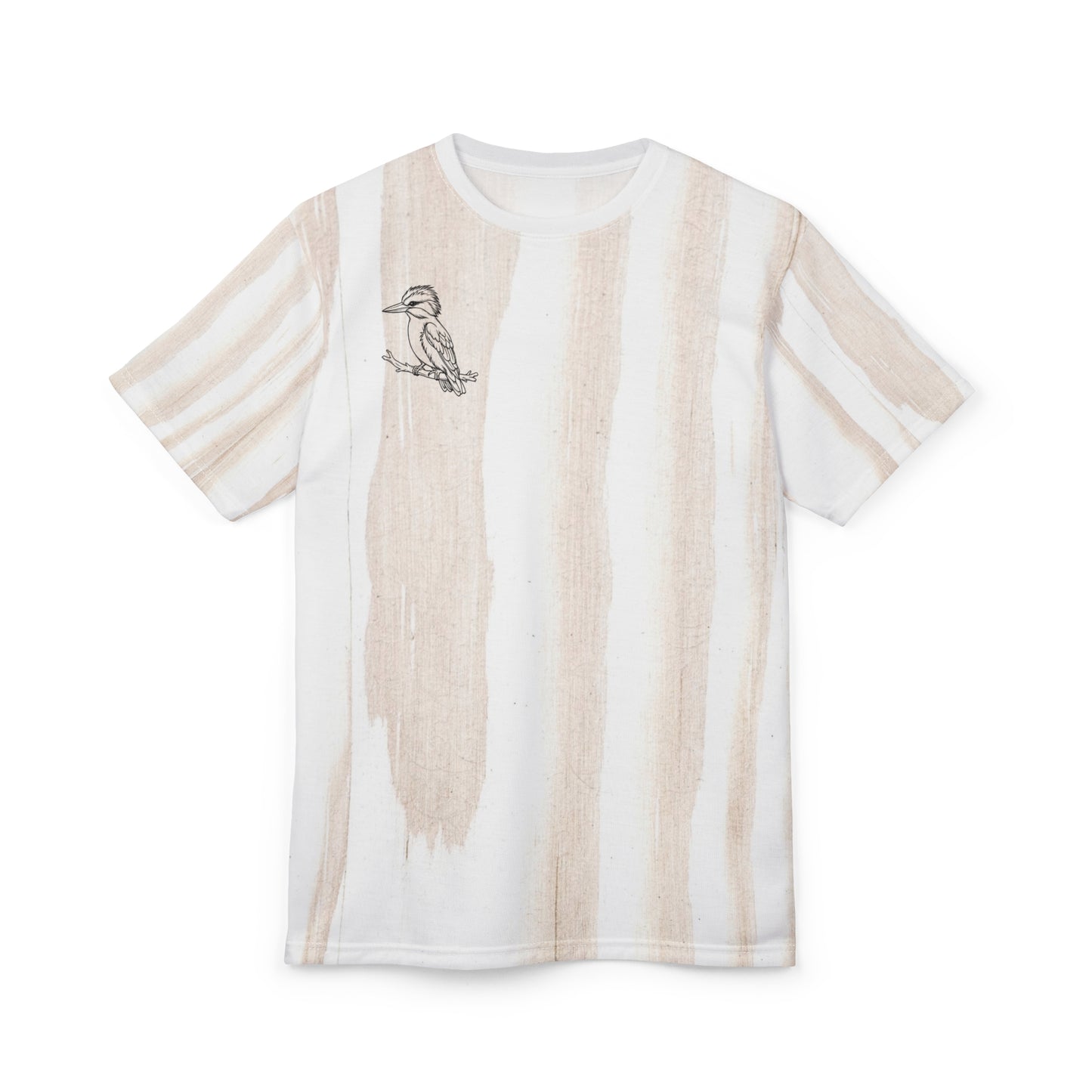 Nature-Inspired  Tee with Bird Design, Summer Style, Gift for Bird Lovers, Casual Wear, Eco-Friendly Clothing