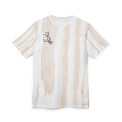 Nature-Inspired  Tee with Bird Design, Summer Style, Gift for Bird Lovers, Casual Wear, Eco-Friendly Clothing