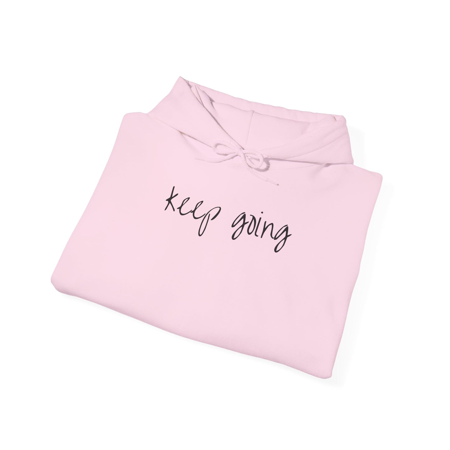 keep going design Heavy Blend™ Hooded Sweatshirt