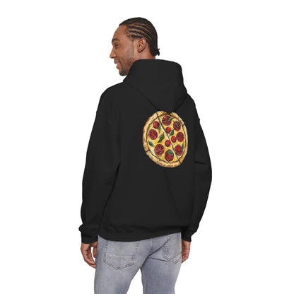 pizza design Heavy Blend™ Hooded Sweatshirt