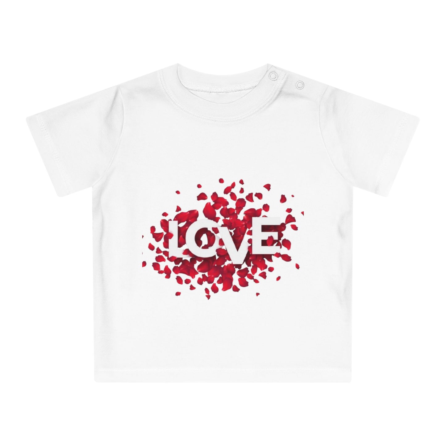 Love Baby T-Shirt | Cute Baby Outfit, Newborn Gift, Baby Shower Gift, Floral Print Toddler Top