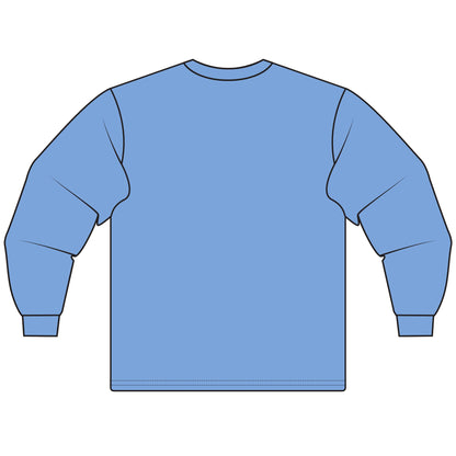 Cat Lover's Long Sleeve Tee, Sorry I Can't, Gift for Cat Owners, Cozy Casual Wear, Humor Shirt for Cat Lovers