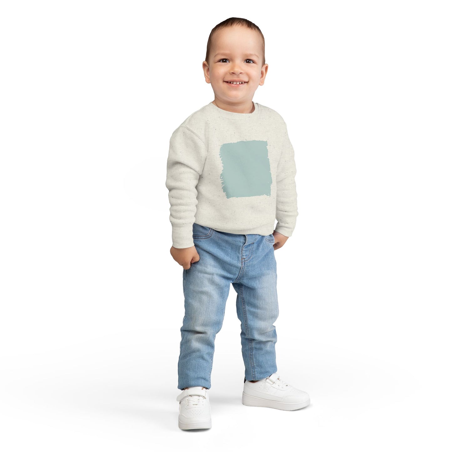 Minimalist Toddler Sweatshirt - Cute Kids Apparel, Perfect for Casual Wear, Gift for Toddlers, Birthday Celebrations, Everyday Style