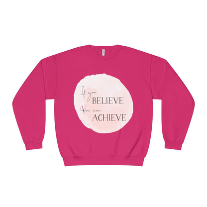 Inspirational Crewneck Sweatshirt, Motivational Wear, Gift for Her, Cozy Fashion, Positive Quote Apparel, Everyday Comfort