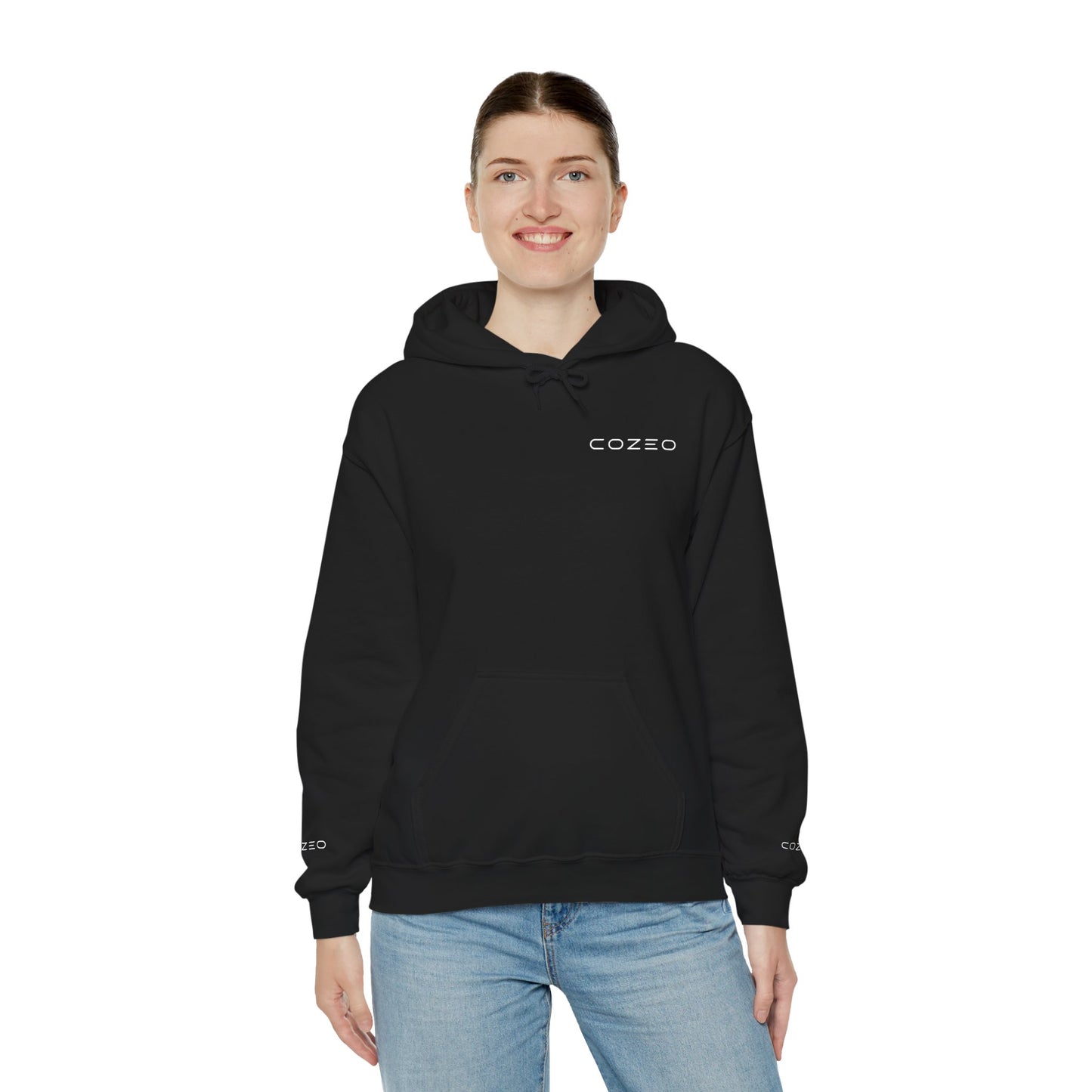 Cozeo Fit Branded Hoodie — Official Logo Hooded Sweatshirt