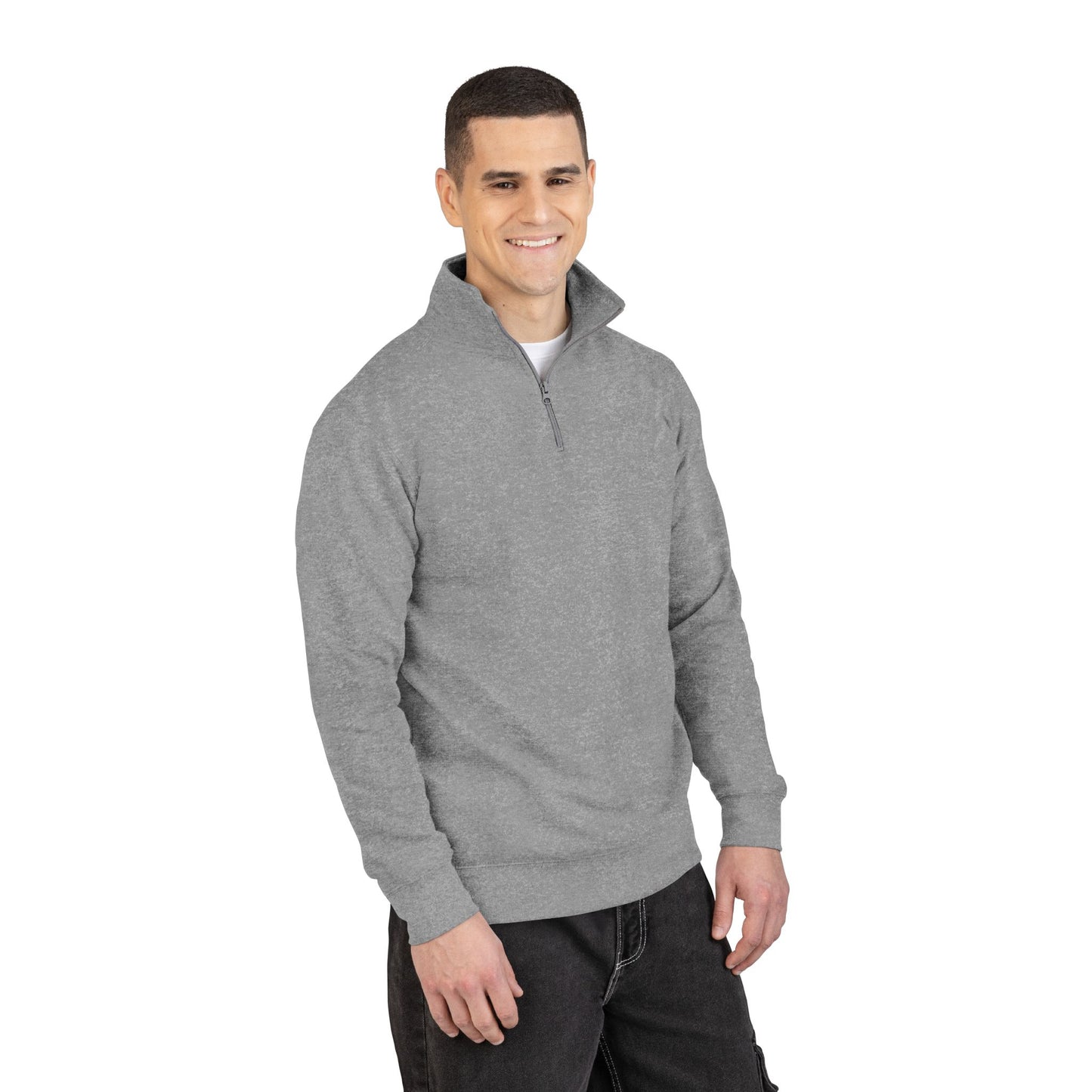 Cozy  Fleece Pullover shirt with Custom Embroidery - Perfect Gift for Holidays, Casual Wear, Athletes, Layering, and Everyday Comfort