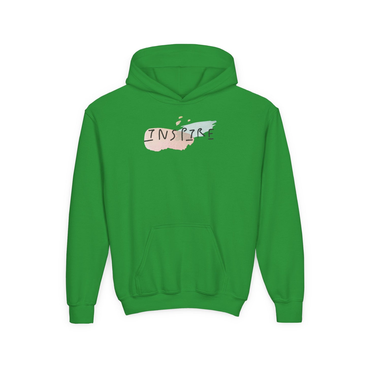 Inspire Youth Hoodie - Cozy Sweatshirt for Teens, Inspirational Gift, Casual Outfit, Schoolwear, Birthday Present