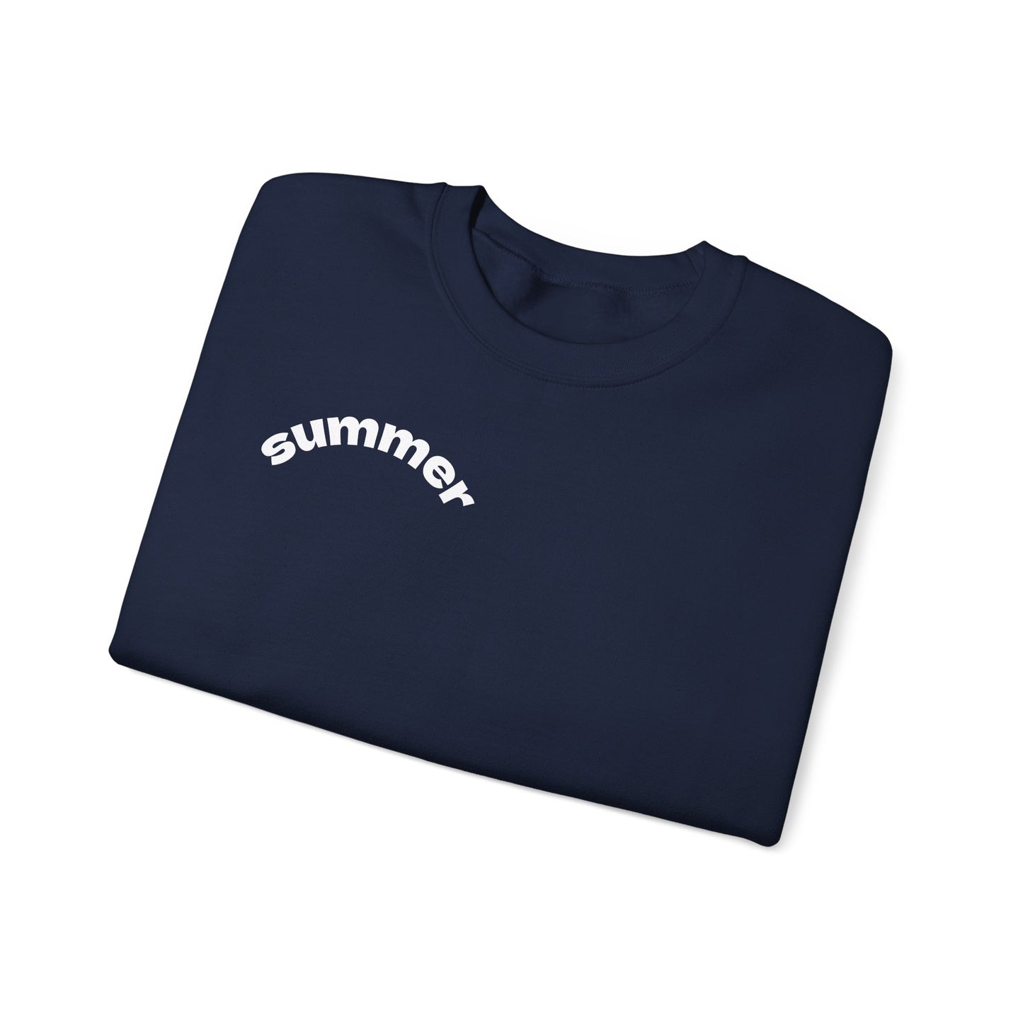 Cool Summer Vibes  Crewneck Sweatshirt, Lightweight Casual Wear, Summer Fashion, Gift for Friends, Sunny Day Outfits, Trendy Apparel