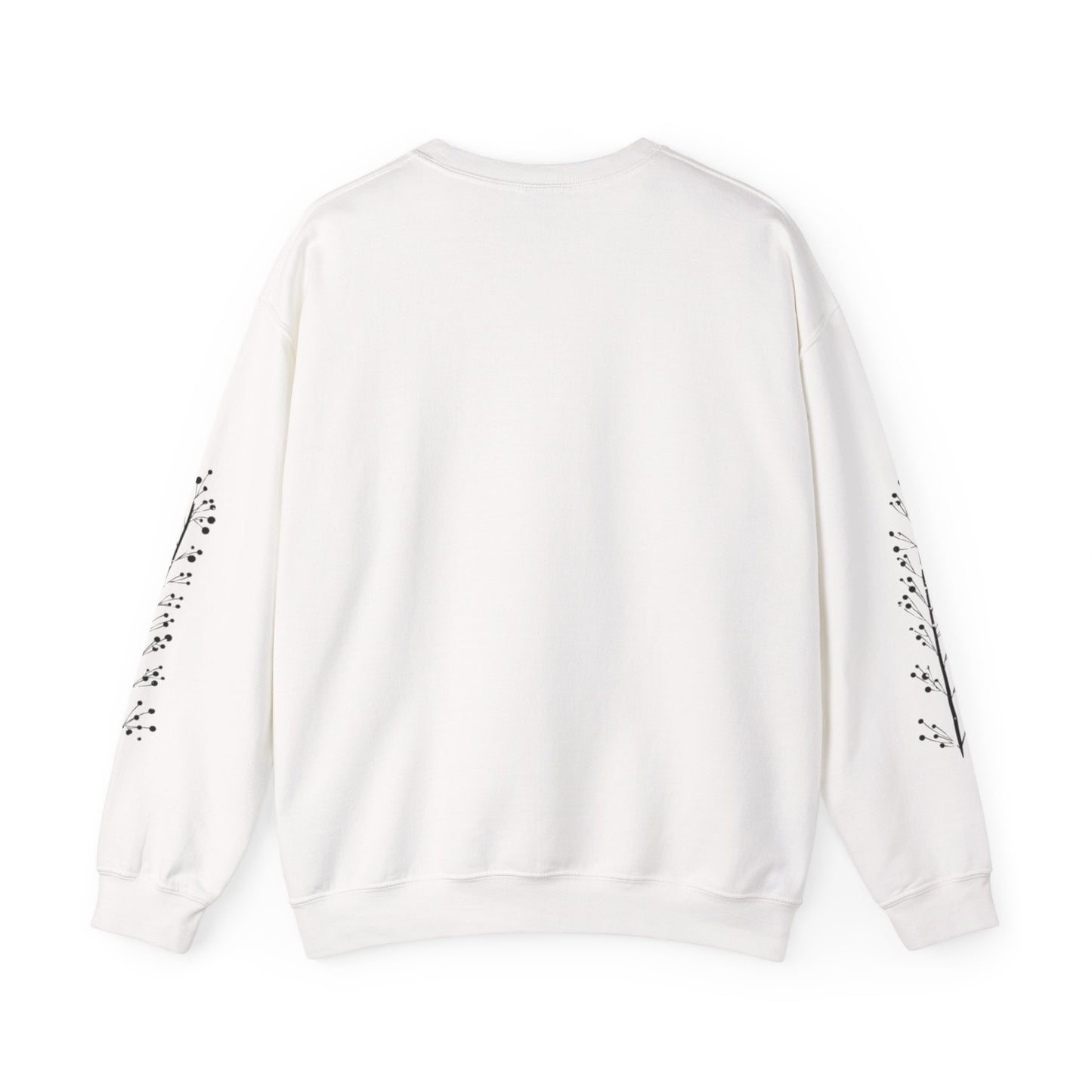 Botanical Print Sweatshirt - Cozy  Crewneck for Floral Lovers, Perfect Gift for Moms, Plant Moms, Casual Wear, Spring Fashion