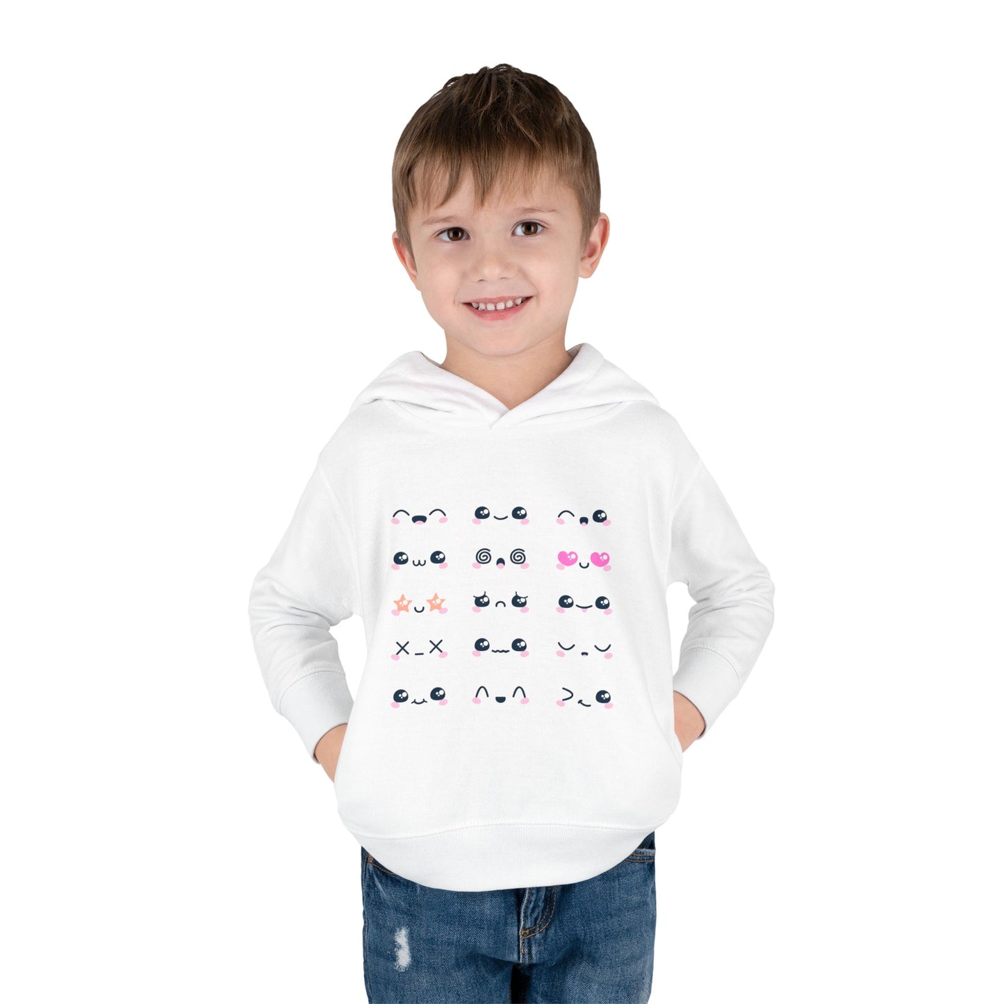 Cute Toddler Fleece Hoodie with Fun Facial Expressions, Perfect Gift for Kids, Cozy Pullover for Playdates, Everyday Wear, Holiday [...]