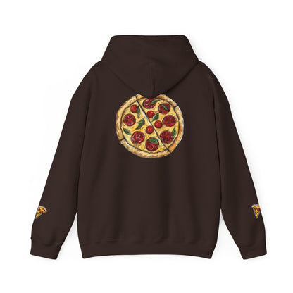 pizza design Heavy Blend™ Hooded Sweatshirt