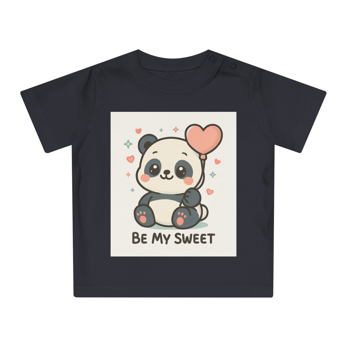 Cute Panda Baby T-Shirt, Adorable Infant Tee, Be My Sweet Gift, Baby Shower Outfit, Birthday Apparel, Newborn Clothing