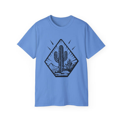 Desert Cactus Tee, Travel Shirt, Nature Lover Gift, Summer Apparel, Outdoorsy Style, Graphic T-shirt