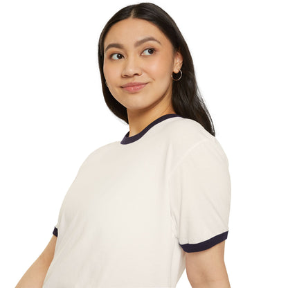 Ringer T-Shirt, Vintage Style Clothing, Casual Summer Tee, Gender-Neutral Fashion, Perfect Gift for Friends