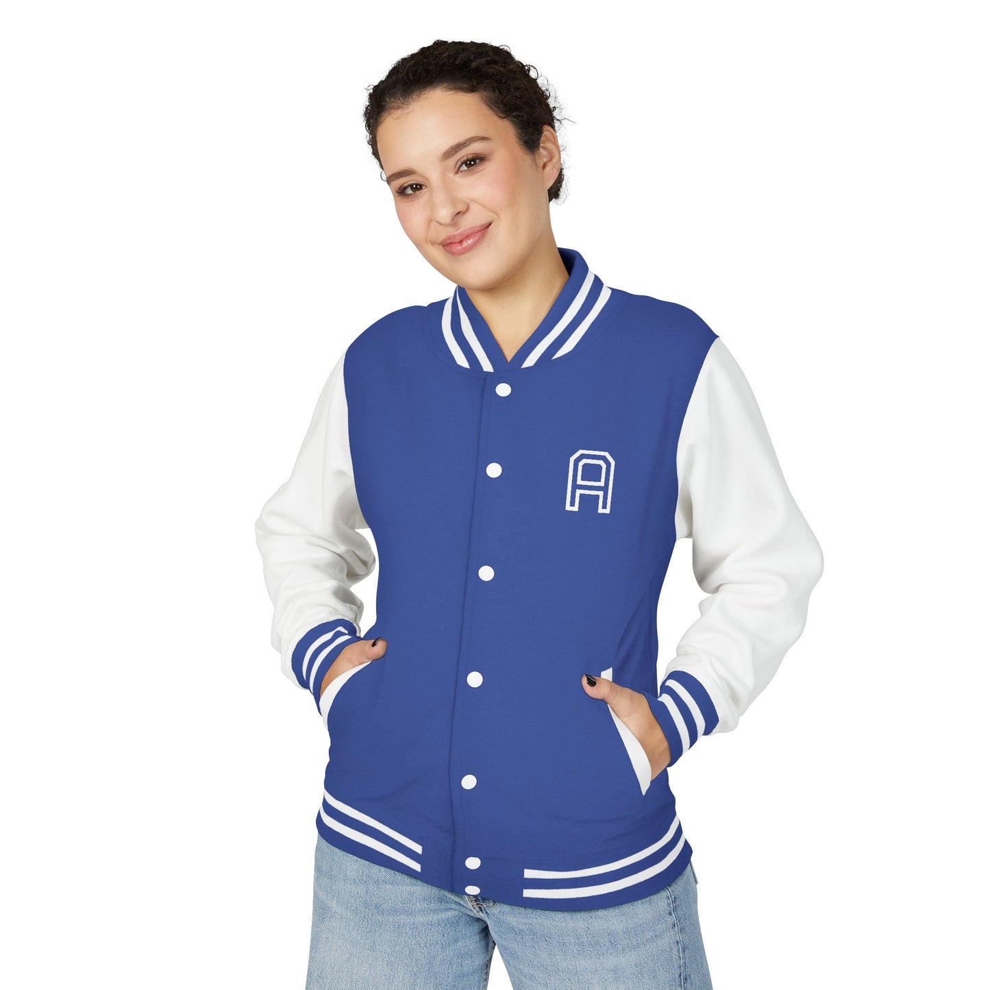 Heavyweight Letterman Jacket - Personalized College Style, Perfect for Sports Events, Casual Wear, Gifts, Team Spirit