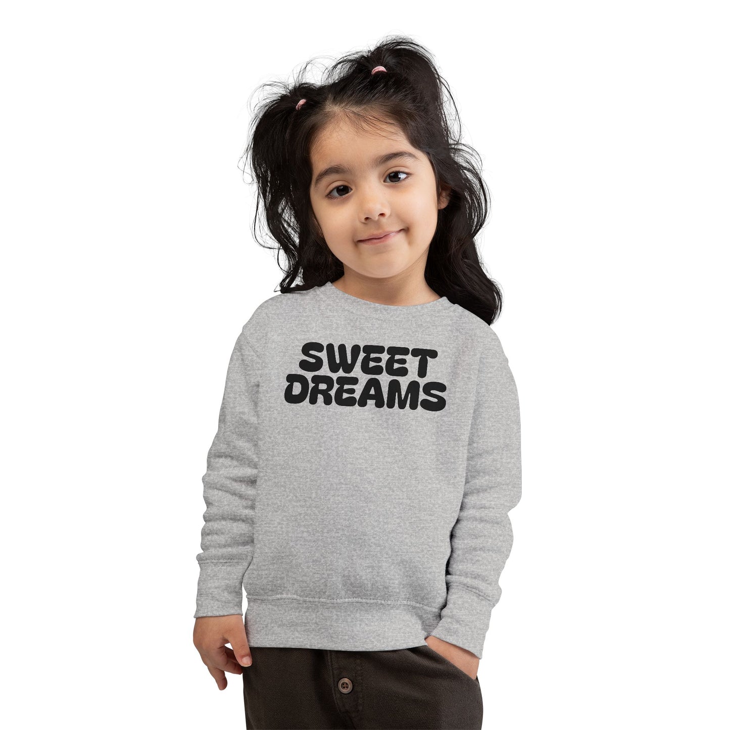 Toddler Sweatshirt - Sweet Dreams, Cozy Kids Fashion, Baby Gift, Birthday Present, Seasonal Outfit, Toddler Apparel