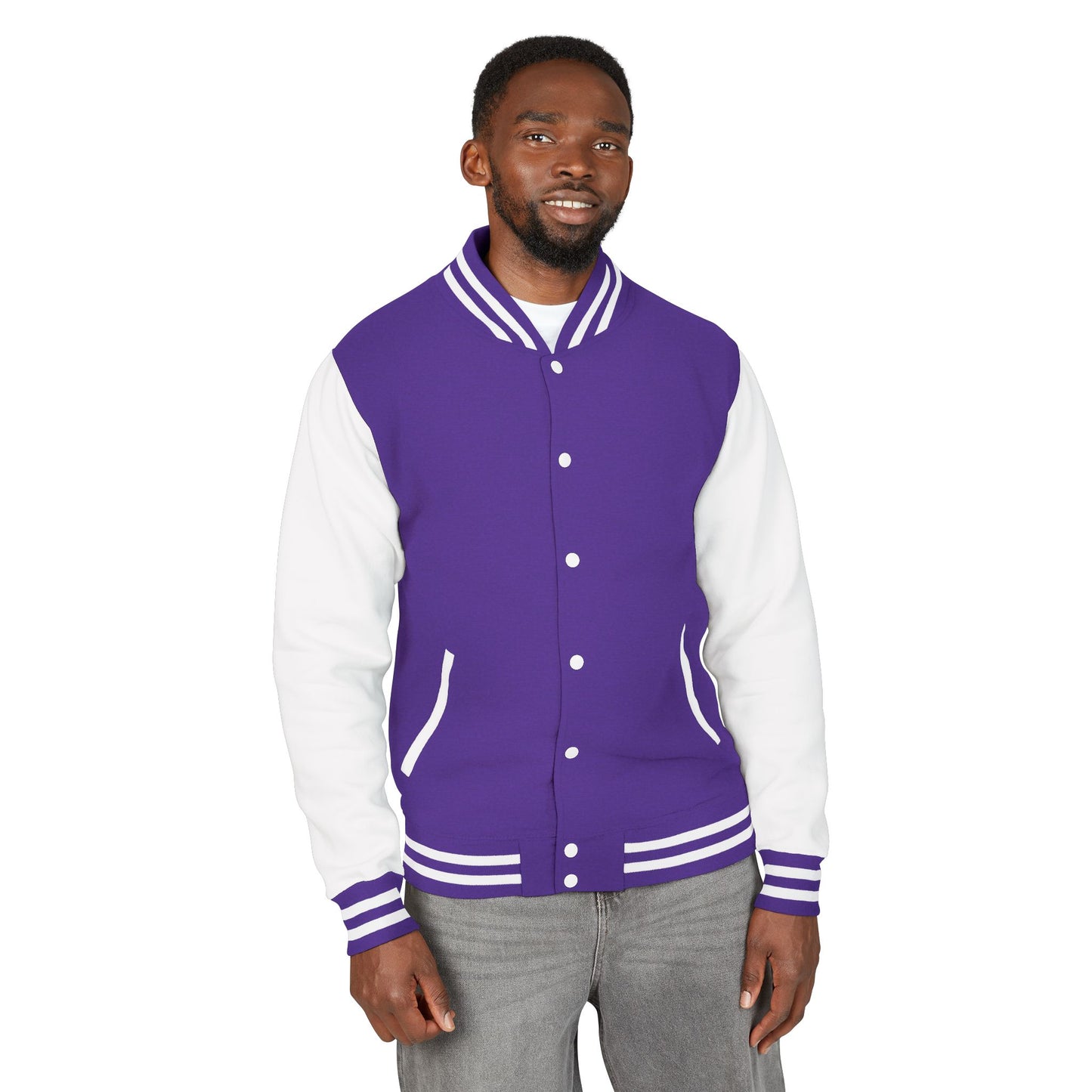 Trendy  Heavyweight Letterman Jacket | Retro Style Varsity Jacket | Perfect for Team Spirit, Gifts, Sports Events, Casual Wear