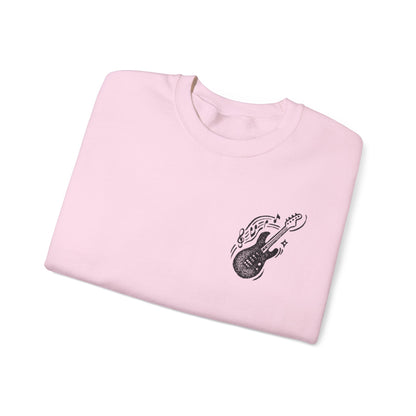 Musical Vibe Crewneck Sweatshirt, Perfect for Music Lovers, Gift, Cozy Style for Concerts, Casual Wear, Thoughtful Present