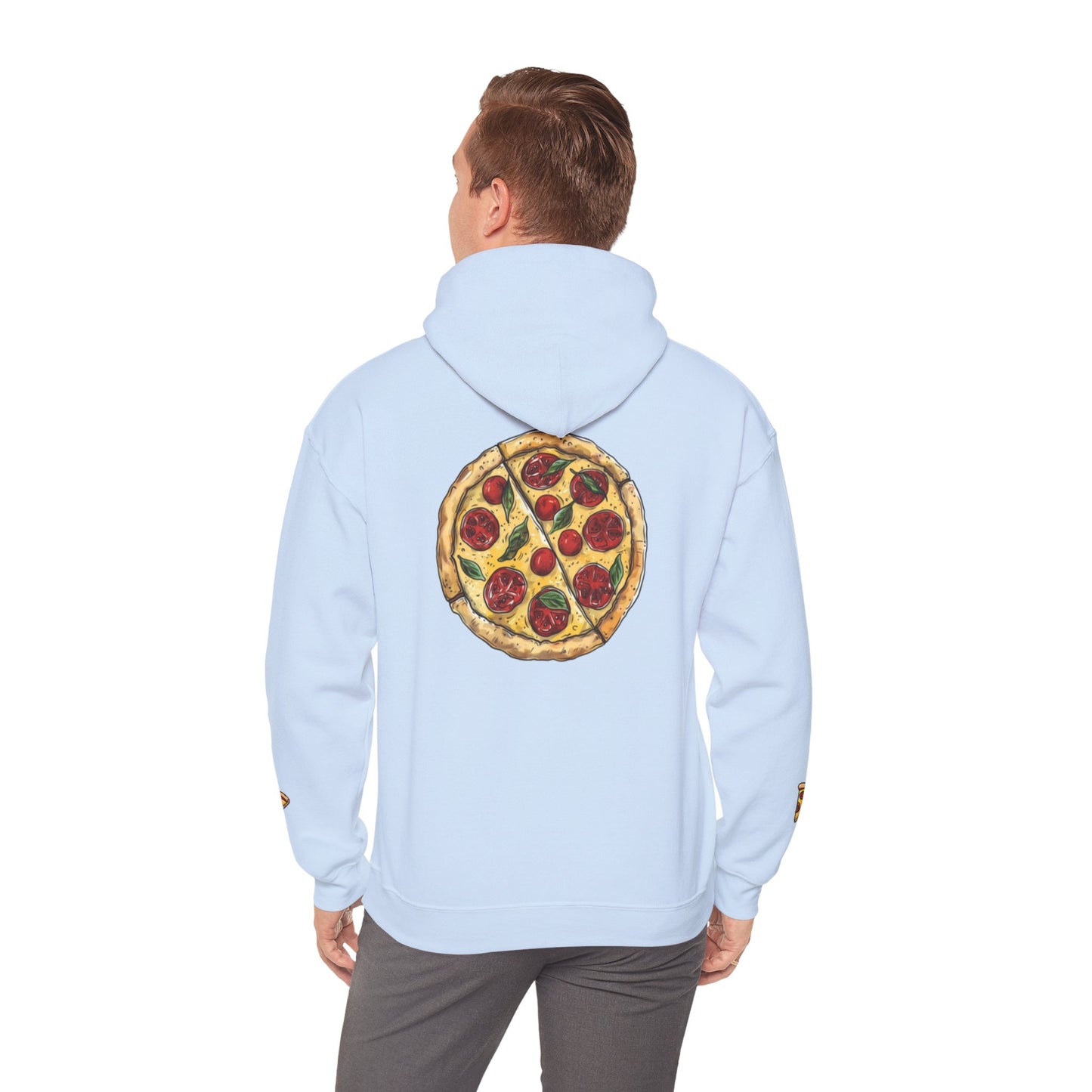 pizza design Heavy Blend™ Hooded Sweatshirt