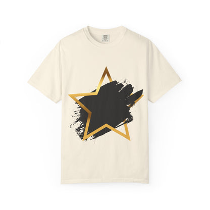 Stylish Star Graphic T-shirt - Casual Wear, Gift for Friends, Summer Fashion, Stylish Outfit, Everyday Casual