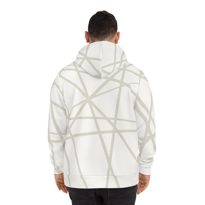 Modern Abstract Hoodie, Cozy Casual Wear, Trendy Pullover, Streetwear Gift, Stylish Layering Option