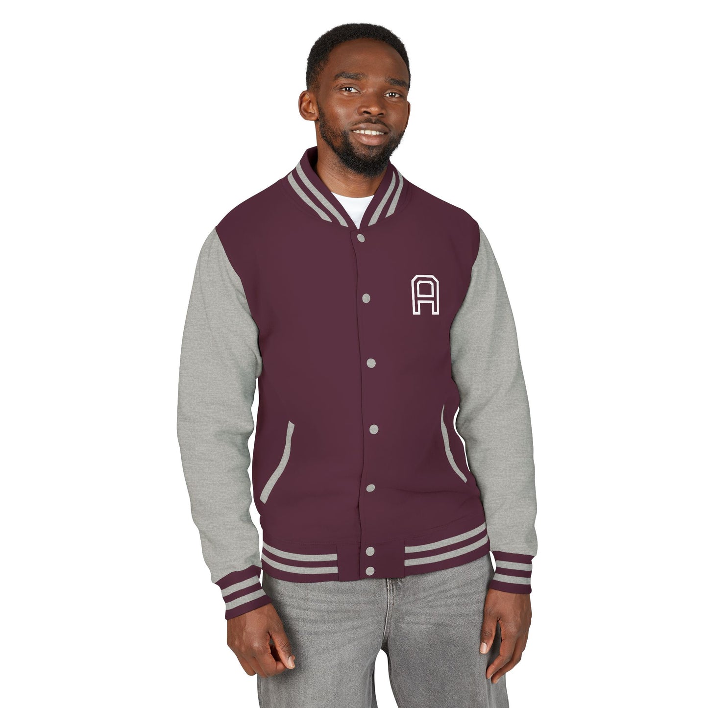 Heavyweight Letterman Jacket - Personalized College Style, Perfect for Sports Events, Casual Wear, Gifts, Team Spirit