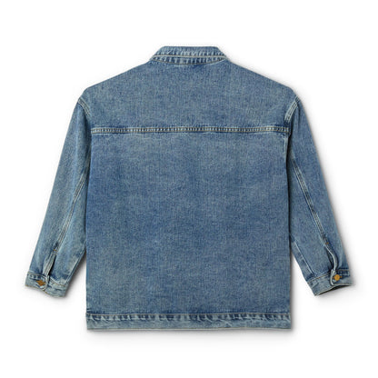 Stylish Women's Denim Jacket – Vintage Casual Outerwear, Perfect for Spring & Summer, Everyday Fashion, Gift for Her