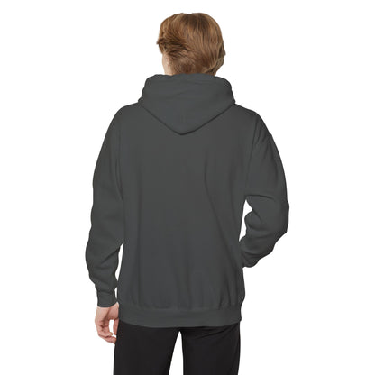 Sporty  Garment-Dyed Hoodie - Casual Comfort for Sports Lovers,  Apparel, Activewear, Gift for Athletes, Cozy Loungewear