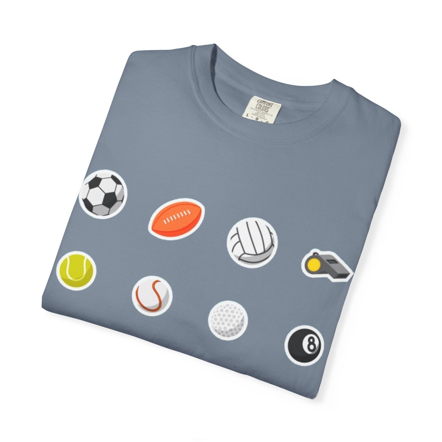 Sporty Icon T-Shirt, Casual Wear, Gift for Athletes, Sports Lovers, Fun Workout Shirt, Sports Themed Apparel