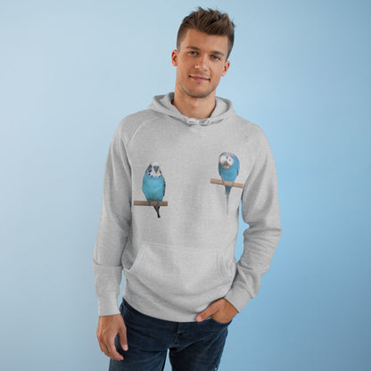 Charming Bird Lover Hoodie,  Supply Hoodie, Bird-Themed Apparel, Gift for Bird Owners, Cozy Casual Wear, Cute Sweatshirt