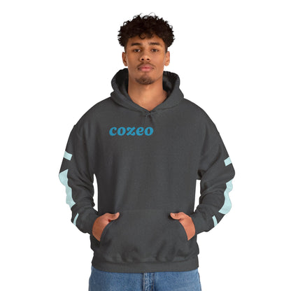 Cozy Bear Graphic Hoodie Heavy Blend Sweatshirt, Cute Bear Hoodie, Casual Wear, Fall Fashion, Gift for Teens