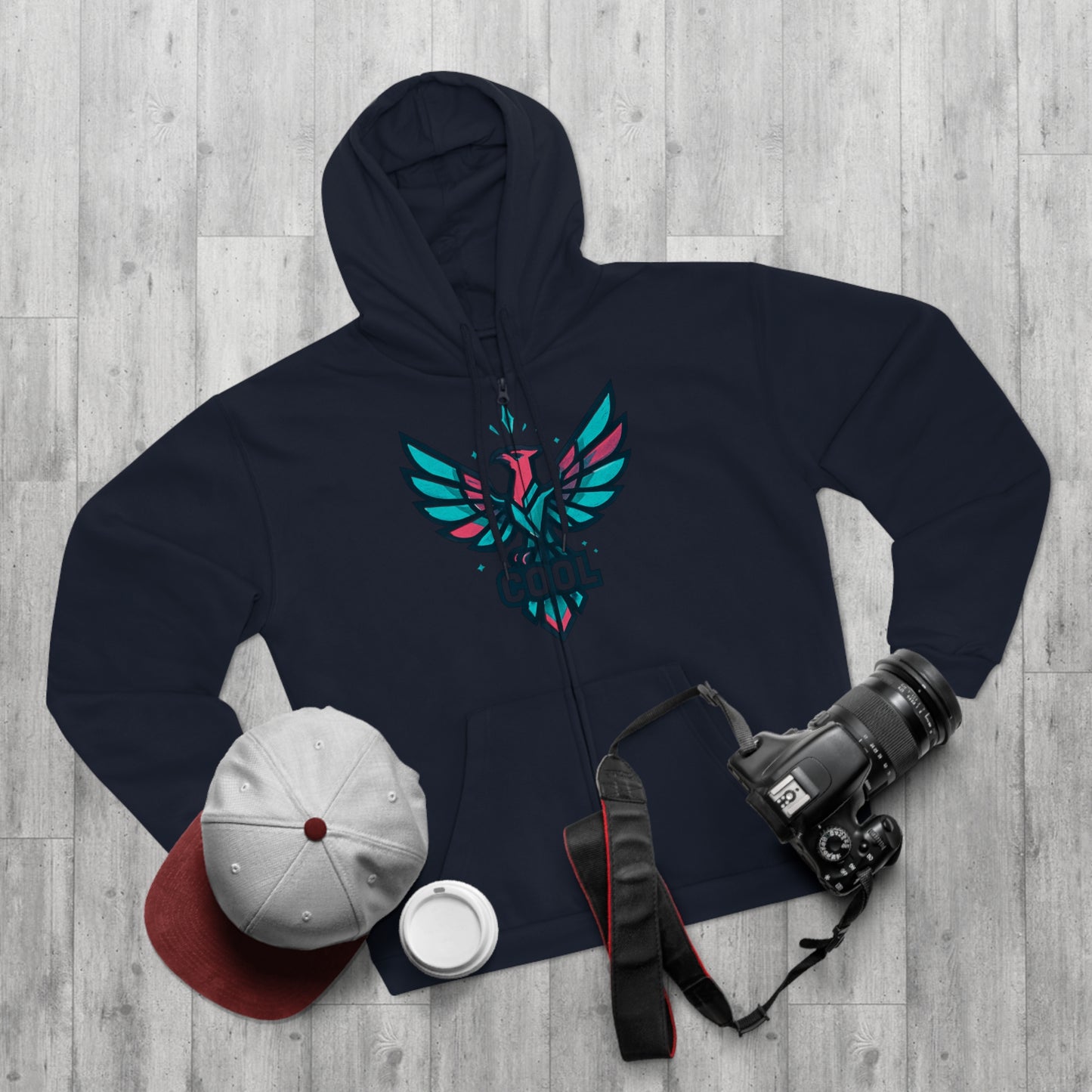 Stylish  Hooded Zip Sweatshirt with Vibrant Design | Casual Outerwear, Perfect for Gifting, Everyday Wear, Holidays, Unique [...]
