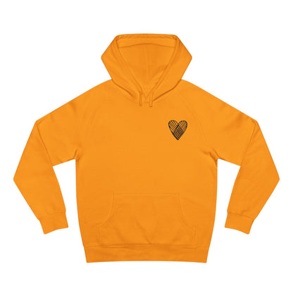 Heart Pattern  Hoodie