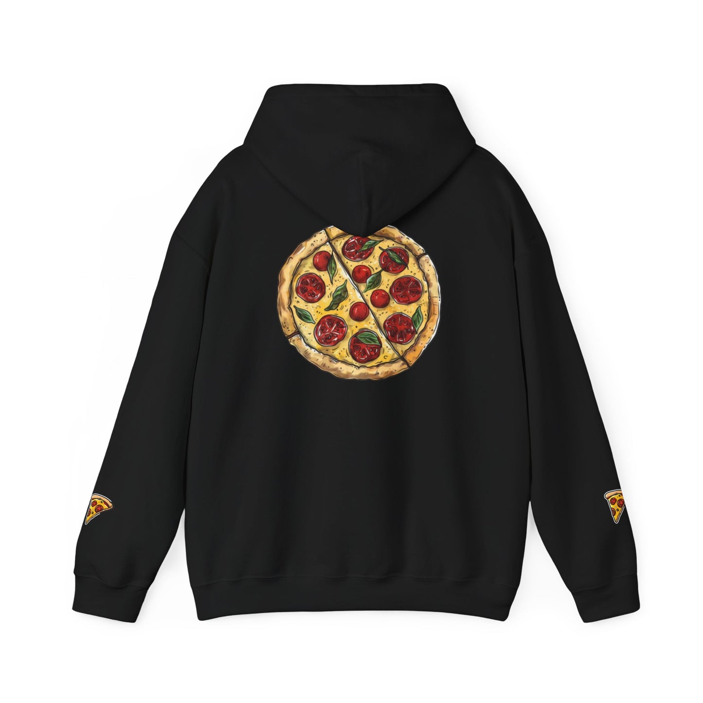 pizza design Heavy Blend™ Hooded Sweatshirt