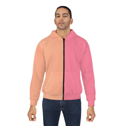 Colorful  Zip Hoodie - Trendy Layer for Casual Style, Perfect for Cozy Days, Friendship Gifts, Year-Round Comfy Wear, [...]