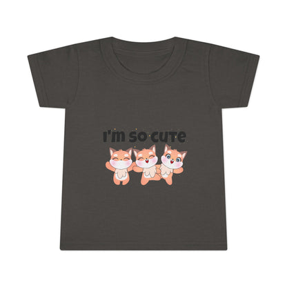 Adorable Toddler T-Shirt | Cute Animal Tee for Kids, Playful Shirt, Birthday Gift, Gift for Toddlers, Everyday Wear
