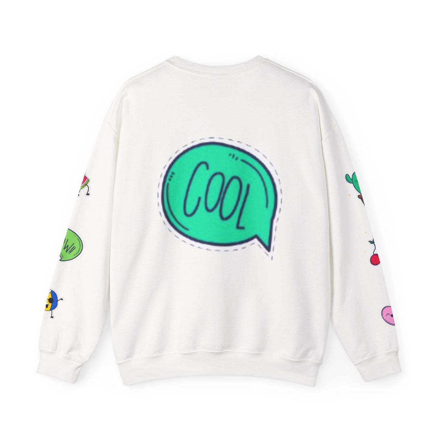 Cool Summer Vibes  Crewneck Sweatshirt, Lightweight Casual Wear, Summer Fashion, Gift for Friends, Sunny Day Outfits, Trendy Apparel