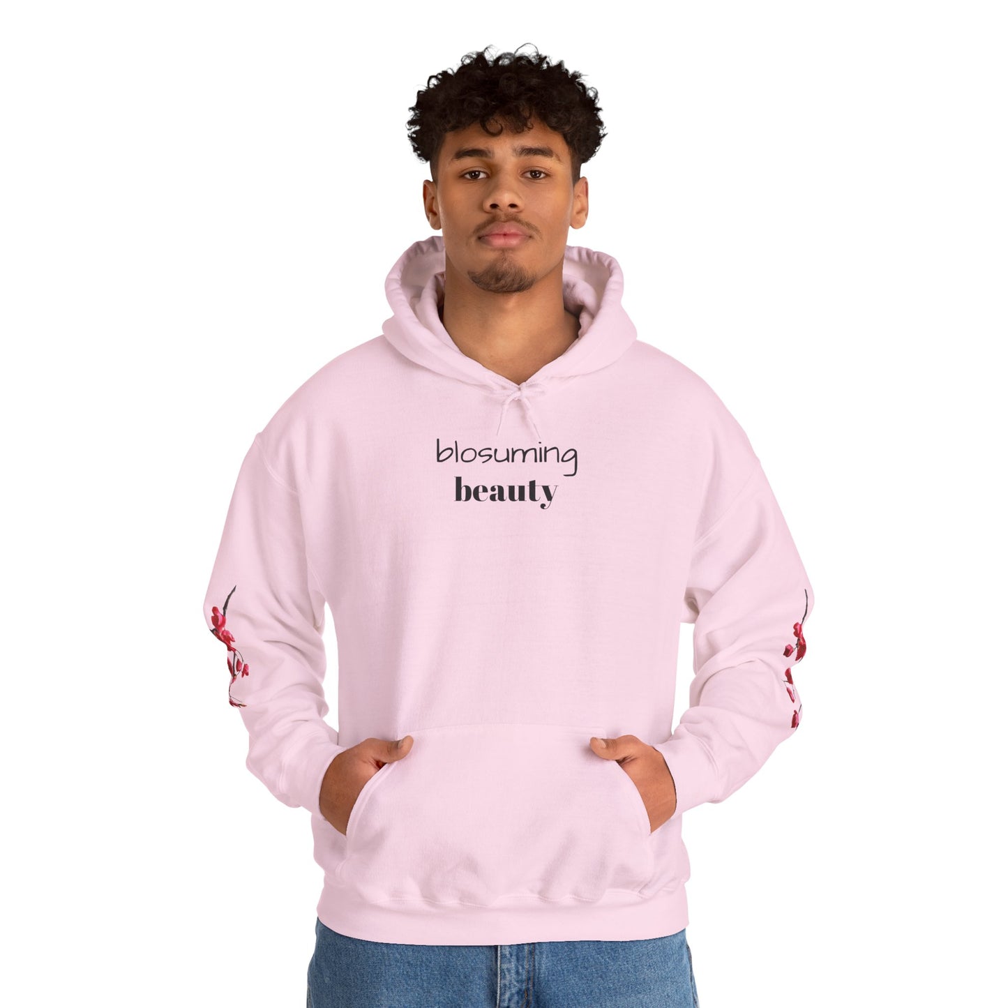 Blossoming Beauty Hoodie - Cozy  Sweatshirt for Spring Fashion, Gift for Her, Floral Hoodie, Casual Style, Spring Outfit