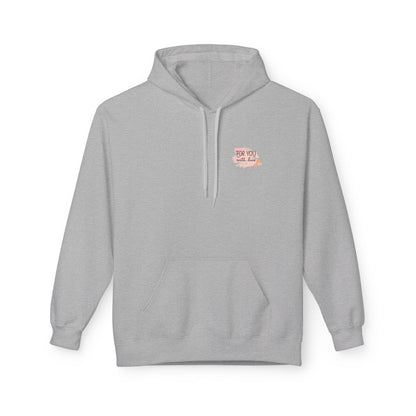 made with love design Midweight Softstyle Fleece Hoodie